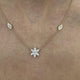 Diamond Chain Necklace 1.27 Carat Yellow Gold 14K