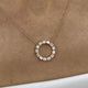 Diamond Chain Necklace 1.88 Carat Rose Gold 14K