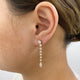Diamond Drop Earrings 2.45 ct TCW, Yellow Gold