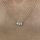 Diamond Chain Necklace 0.56 Carat Yellow Gold 14K