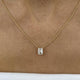 Diamond Pendant Necklace 1.5 ct Yellow Gold