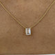 Diamond Pendant Necklace 1.5 ct Yellow Gold