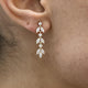 Diamond Drop Earrings 1.63 Carat Yellow Gold 14K