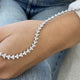 Diamond Tennis Bracelet 4.04 Carat White Gold 14K
