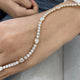 Diamond Tennis Bracelet 7.56 Carat Yellow Gold 14K