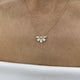 Diamond Chain Necklace 1.56 Carat Yellow Gold 14K