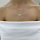 Diamond Chain Necklace 1.56 Carat Yellow Gold 14K