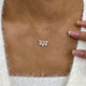 Diamond Pendant Necklace 1.5 ct Yellow Gold