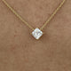 Diamond Pendant Necklace 1 Ct Yellow Gold 