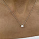Diamond Pendant Necklace 1 Ct White Gold