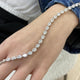 Diamond Tennis Bracelet 5.43 Carat White Gold 14K