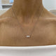 Diamond Pendant Necklace 1.5 Ct White Gold