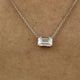 Diamond Pendant Necklace 1.5 Ct White Gold