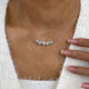 Diamond Pendant Necklace 1.9 ct White Gold