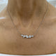 Diamond Pendant Necklace 1.9 ct White Gold