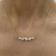 Diamond Chain Necklace 1.94 Carat Yellow Gold 14K