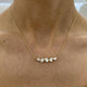 Diamond Chain Necklace 1.94 Carat Yellow Gold 14K