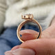 Elyndra Diamond Engagement Ring Rose Gold