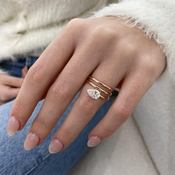 Nyla Engagement Ring 1 carat, 18K gold