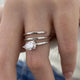 Nyla Diamond Engagement 1 Ring White Gold