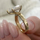 DN7248 Engagement Ring 4.20 carat, 18K gold