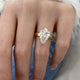 DN7248 Engagement Ring 4.20 carat, 18K gold