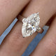 DN7249 Engagement Ring 4.20 carat, 18K gold