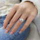 DN7250 Engagement Ring 3.15 carat, 18K gold