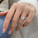 DN7250 Engagement Ring 3.15 carat, 18K gold