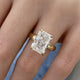DN7252 Engagement Ring 5.15 carat, 18K gold