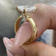 DN7252 Engagement Ring 5.15 carat, 18K gold