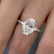 DN7256 Engagement Ring 3.50 carat, 18K gold