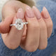 DN7256 Engagement Ring 3.50 carat, 18K gold