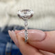 DN7256 Engagement Ring 3.50 carat, 18K gold