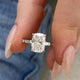 DN7257 Engagement Ring 2.40 carat, 18K gold