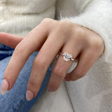 DN7258 Engagement Ring 2.40 carat, 18K gold