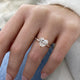 DN7258 Engagement Ring 2.40 carat, 18K gold