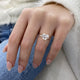 DN7258 Engagement Ring 2.40 carat, 18K gold