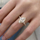 DN7260 Engagement Ring 3 carat, 18K gold