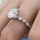 DN7262 Engagement Ring 3.50 carat, 18K gold