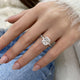 DN7262 Engagement Ring 3.50 carat, 18K gold