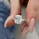 DN7262 Engagement Ring 3.50 carat, 18K gold