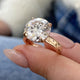 DN7264 Engagement Ring 5.25 carat, 18K gold