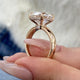 DN7264 Engagement Ring 5.25 carat, 18K gold