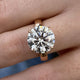 DN7264 Engagement Ring 5.25 carat, 18K gold