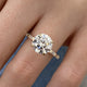 DN7267 Engagement Ring 2.90 carat, 18K gold