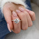 DN7267 Engagement Ring 2.90 carat, 18K gold