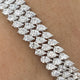 Diamond Tennis Bracelet 14.08 Carat White Gold 14K
