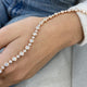 Diamond Tennis Bracelet 4.81 Carat Rose Gold 14K
