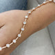Diamond Chain Bracelet 3.03 Carat Rose Gold 14K